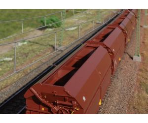 MÄRKLIN 00730 Set- Schwenkdachwagen Bauart Tals 968
