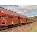 MÄRKLIN 00730 Set- Schwenkdachwagen Bauart Tals 968