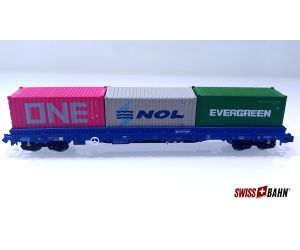 Minitrix 15469 SBB Containertragwagen coop Spur N