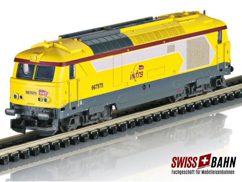MINITRIX 16707 Locomotiva diesel serie BB 67400