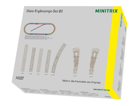 MINITRIX 14322 Gleis-Ergänzungs-Set B2