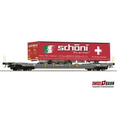 ROCO SBB 6600065 Taschenwagen 'Schöni' T5, Hupac