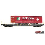 ROCO SBB 6600065 Taschenwagen 'Schöni' T5, Hupac