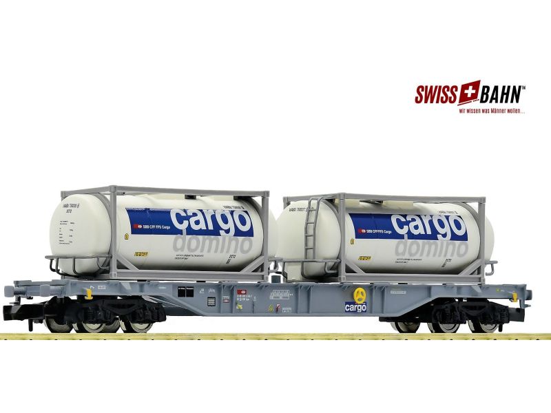 FLEISCHMANN 6660036 Carro container Cargo delle FFS
