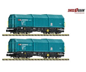 FLEISCHMANN 6660037 SBB Teleskophaubenwagen-Set - Ansicht 1