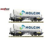 FLEISCHMANN 6660047 SBB 2-tlg. Set: Silowagen, Holcim