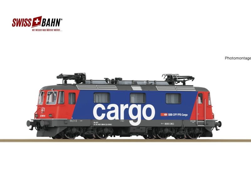 FLEISCHMANN 732402 Locomotive électrique CFF Re 421 Cargo