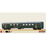 BRAWA 65234 SBB Einheitswagen EWII - Tannengrün (N)