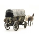 ARTITEC 387.424 Landauer Kutsche geschlossen - H0