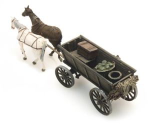 ARTITEC 387.424 Landauer Kutsche geschlossen - H0