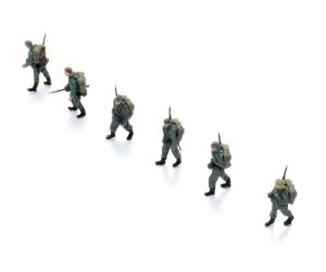 ARTITEC 5870060 Wehrmacht Infanterie – ruhiges Marschieren , H0