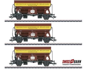 MÄRKLIN 46335 Schwenkdachwagen-Set Tdgs - Ansicht 1