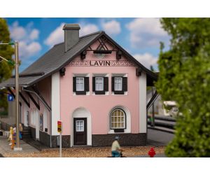 FALLER 110134 RHB Bahnhof Lavin - Zernez (GR) H0 - Detailansicht 6