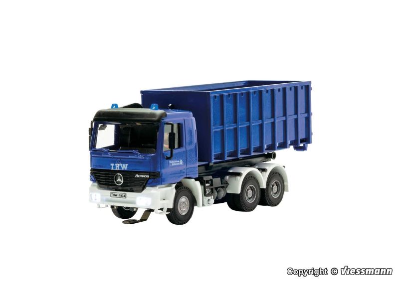 VIESSMANN 8070 MB ACTROS con container ribaltabile...
