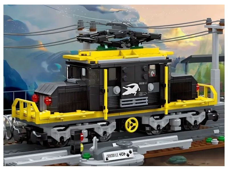 SB 102133 BRICKS - Locomotiva elettrica Krokodil...