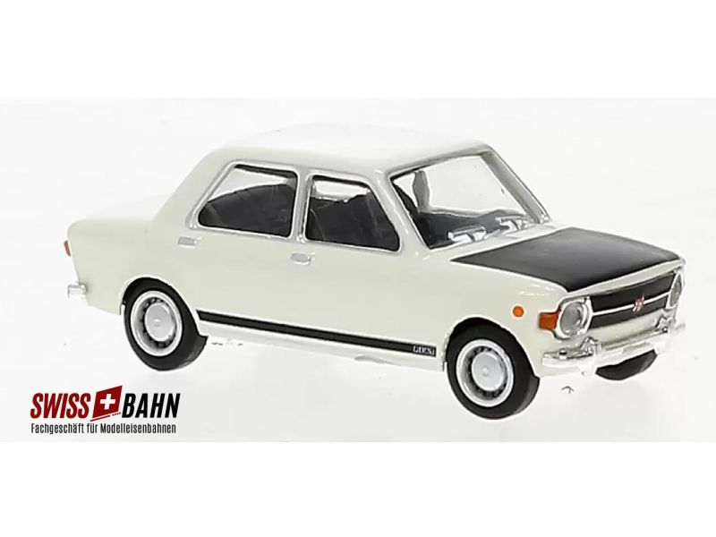 BREKINA 22536 Fiat 128, weiss/schwarz