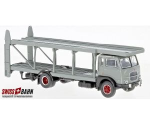 BREKINA 58468 Fiat 642 Autotransporter grau, schwarz, 1962
