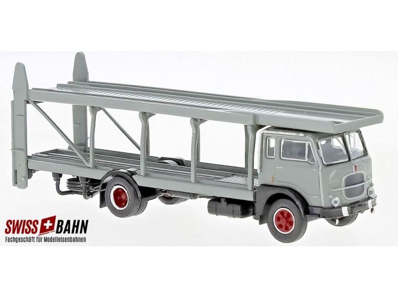 BREKINA 58486 Fiat 642 transporteur automobile gris, 1962