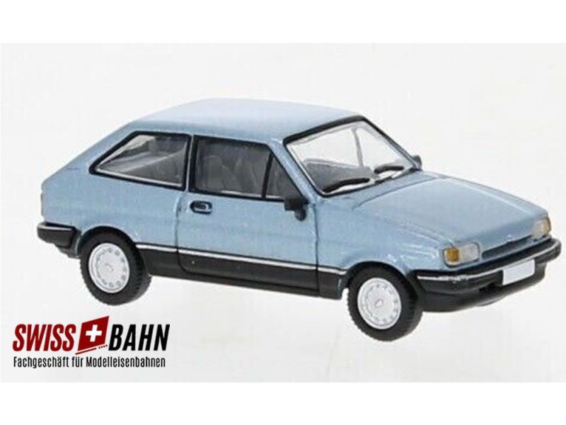 PCX 870279 Ford Fiesta MK II métallisé bleu clair, H0...