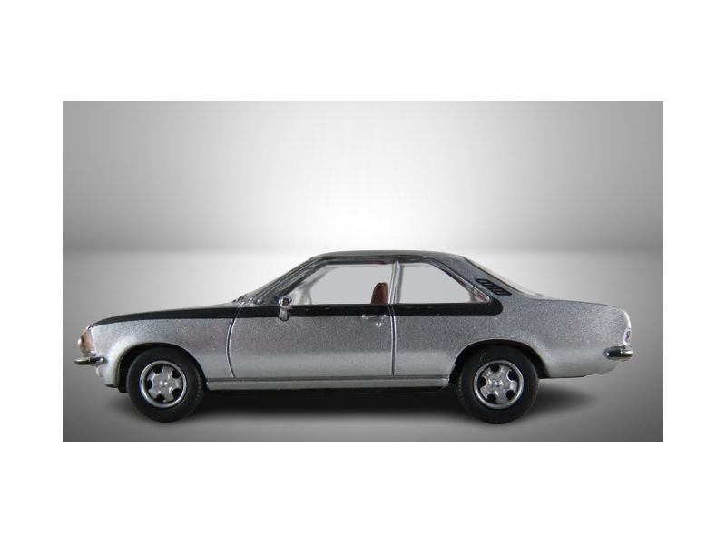 PCX 870345 Opel Commodore B Coupe, silber H0