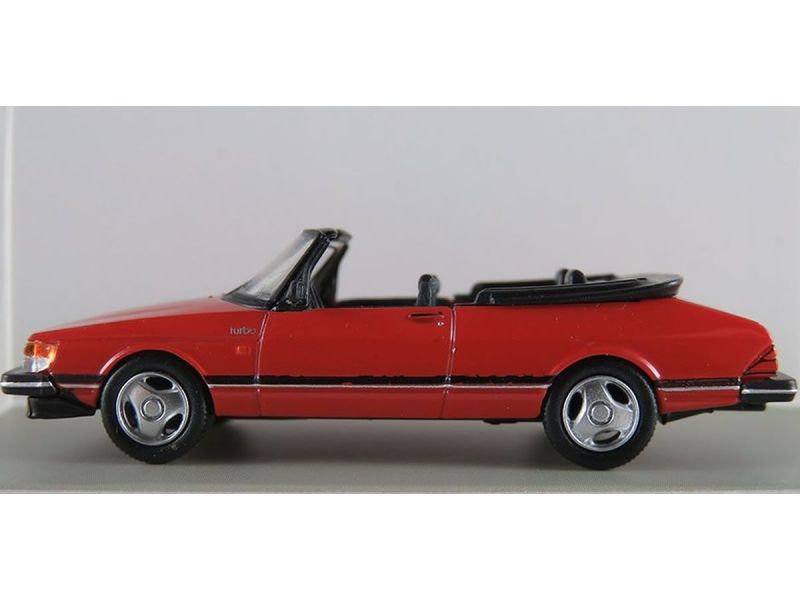 PCX 870669 Saab 900 Cabriolet (1986) in rot H0 