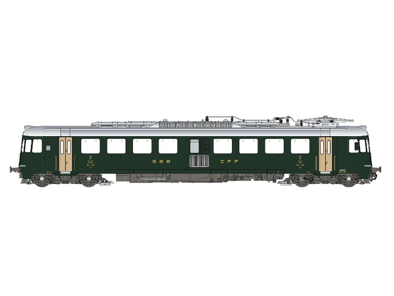 LS 17551S SBB RBe 4/4 (1436) Triebwagen AC 