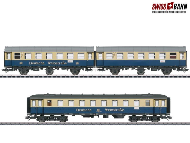 MÄRKLIN 43189 Personenwagen-Set 'Deutsche Weinstraße'