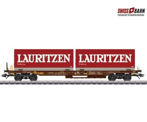 MÄRKLIN 47439 AAE Cargo - Taschenwagen Lauritzen - Ansicht 1