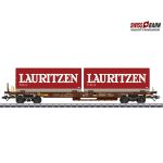 MÄRKLIN 47439 AAE Cargo - Taschenwagen Lauritzen - Ansicht 1