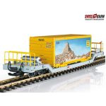 LGB 45925 RhB Containerwagen 'Schweizer Post' - Ansicht 1