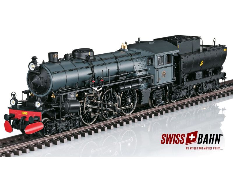 MÄRKLIN 39490 SJ locomotive à vapeur F 1200 - MFX