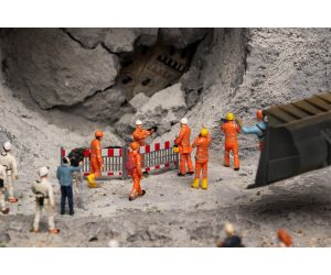 FALLER 151851 Gotthard Tunnelbau- Arbeiter, H0 - Ansicht 1