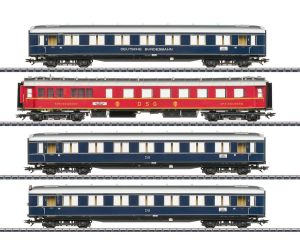 TRIX 23233 Schnellzugwagen-Set 'F 41 Senator' - Ansicht 1