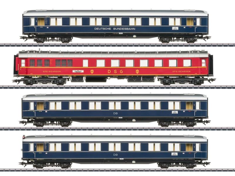 TRIX 23233 Set de voitures rapides 'F 41 Senator'
