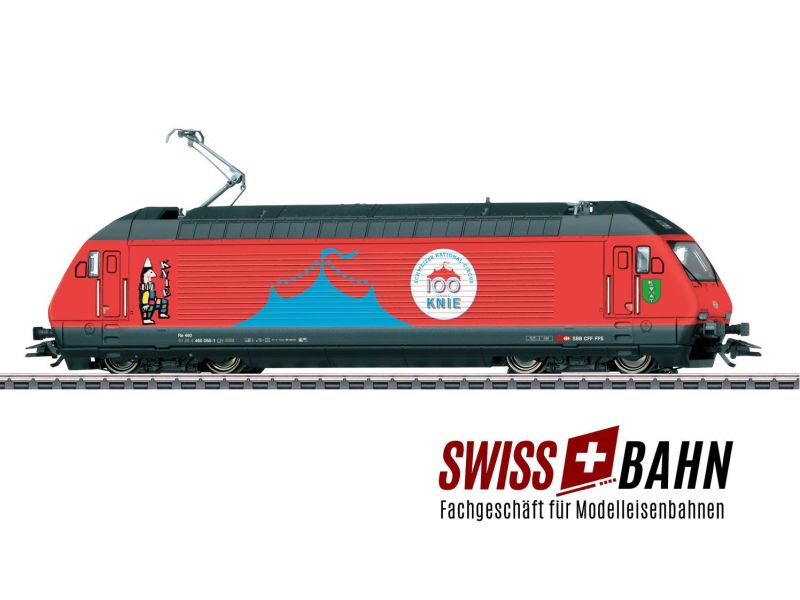 TRIX 22413 SBB Elektrolok Re 460, 100 Jahre Cirkus Knie - Sommer Aktion