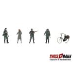 ARTITEC 5870064 WW2 Checkpoint Frau auf dem Fahrrad - Ansicht 1