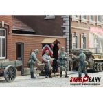 ARTITEC 5870064 WW2 Checkpoint Frau auf dem Fahrrad - Detailansicht 2