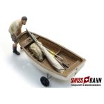 ARTITEC 387.582 Segelboot Optimist + Anhänger + Figur - Ansicht 1