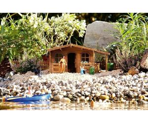 POLA 331050 Gartenhaus im Blockhaus Stil - Ansicht 1