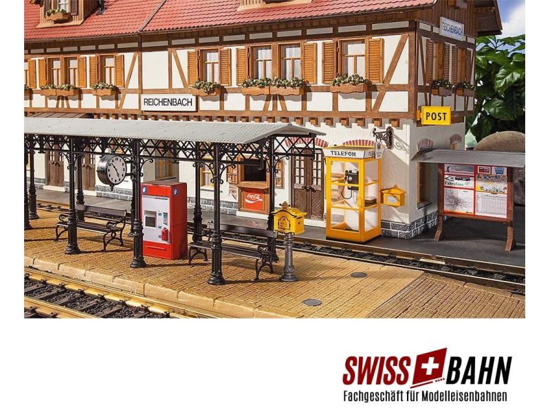 POLA 331745 Accessori per stazione ferroviaria in scala 1:22.5