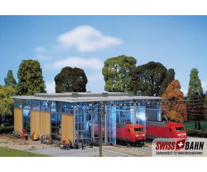 Faller 120217 Lokschuppen 3-staendig für Elektroloks H0 - Ansicht 1