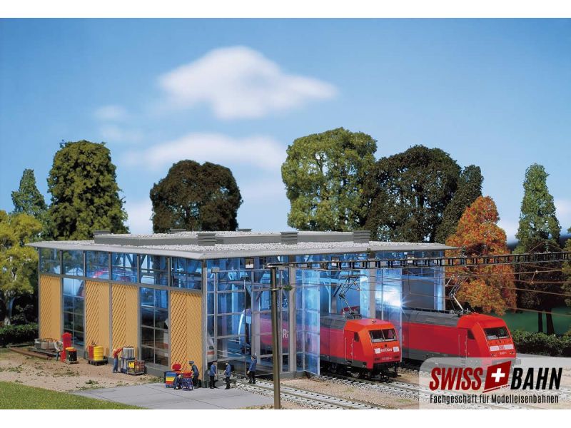 Faller 120217 Abri de locomotives 3 voies pour...