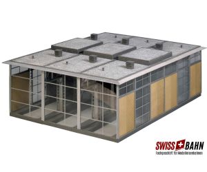 Faller 120217 Lokschuppen 3-staendig für Elektroloks H0 - Detailansicht 2