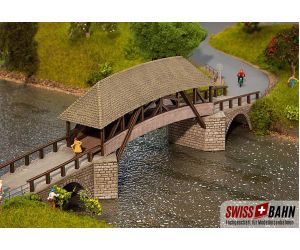Faller 120494 Alte Luzerner Holzbrücke H0 - Ansicht 1