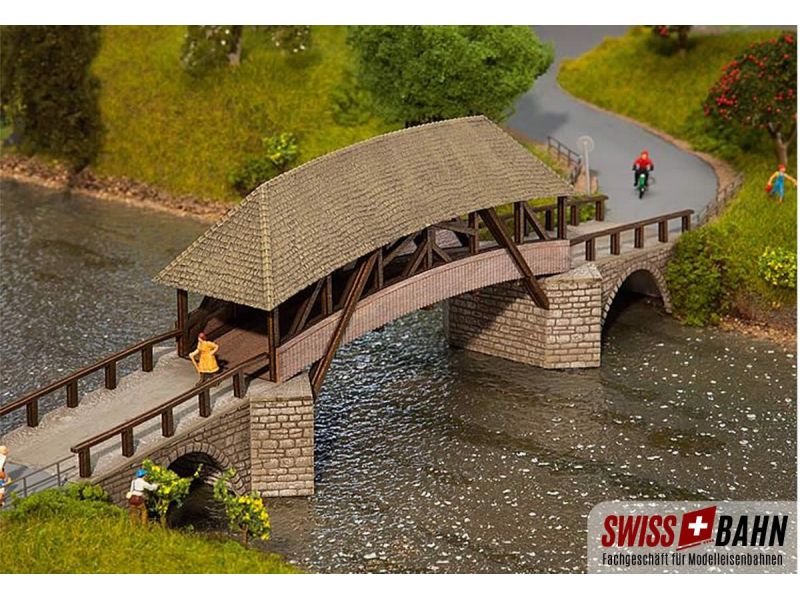 Faller 120494 Ancienne passerelle en bois de Lucerne H0