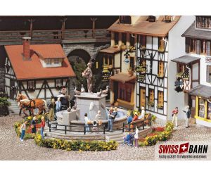 FALLER 130232 Kleinstadt Zierbrunnen H0 - Ansicht 1