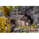 Faller 130292 Schutzhütte. Gealtertes Super Modell