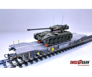 PK 96698-52 SBB Transportwagen CH- Panzer 51