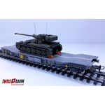 PK 96698 -52 SBB Transportwagen CH- Panzer 51