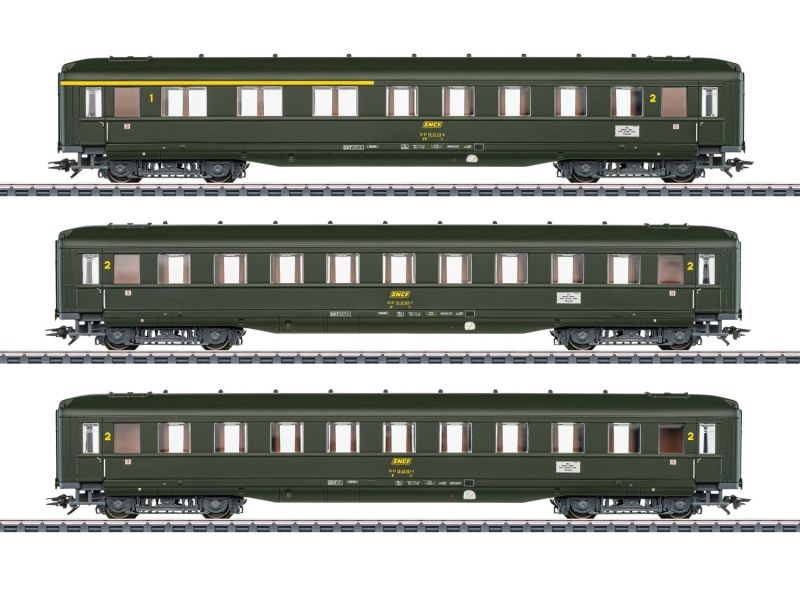Set de voitures voyageurs SNCF Märklin 43230